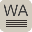 WA - Washer Assembly Unit 